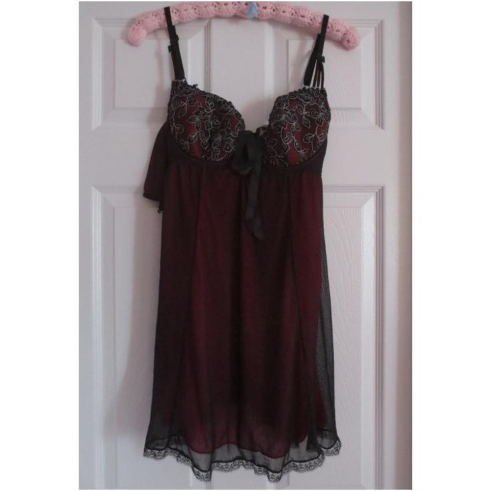 NWT Enchanted Nightgown and Thong Set